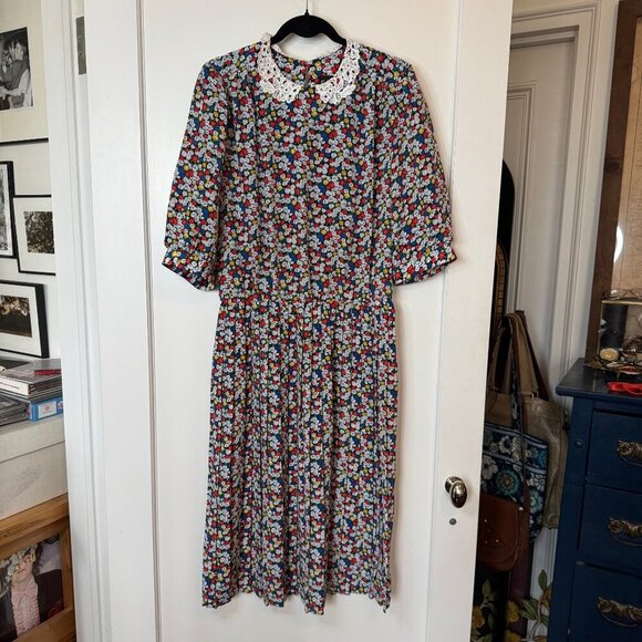 Vintage Secretary Dress sz 18 - Picture 1 of 7